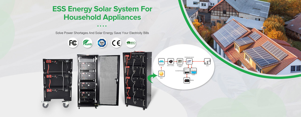 Deep Cycle 30Kwh 50Kwh Commercial Energy Storage System With 8 Years Warranty