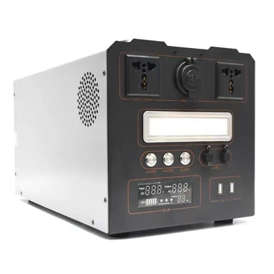 1500W Portable Power Bank Station, Portable 220v Outdoor Power Station Inverter Generator