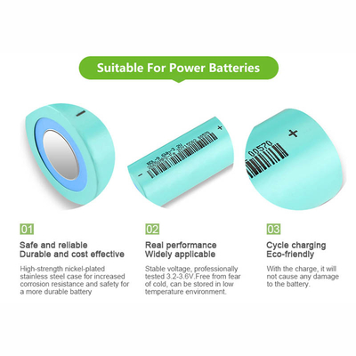 3.2v 3200mAh 26650 Lifepo4 Cylindrical Cells For Robots Solar UPS