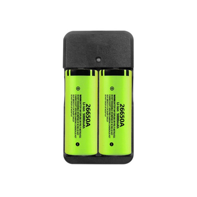 3.7V 26650 Lithium Ion Rechargeable Cell High Capacity 5000mAh