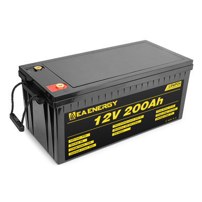 Deep Cycle 12.8V Rechargeable Lithium Battery For Home Power Storage